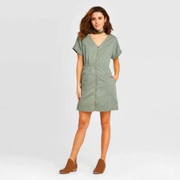 Universal Thread | Dresses | Universal Thread Green Denim Utility Dress | Poshmark Universal Thread | Dresses | Universal Thread Green Denim Utility Dress | Poshmark